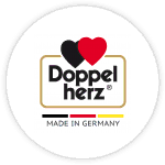 Doppel herz logo